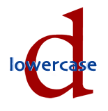 lowercase d